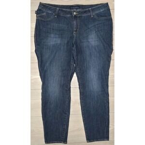 Rock & Republic Jeans Women's Kashmiere Skinny Stretch Size 20W Plus Boho Denim